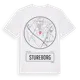 White t-shirt med Stureborg t-shirt