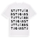Stuttjärnstugan ordlek t-shirt
