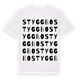 Styggbo ordlek t-shirt
