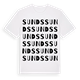 White t-shirt med Sunds ordlek t-shirt