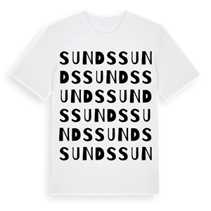 Sunds ordlek t-shirt – ekologisk bomull t-shirt från Pinshirt