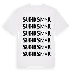 Sundsmar ordlek t-shirt – ekologisk bomull t-shirt från Pinshirt