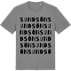 Mid Heather Gray t-shirt med Sundsön ordlek t-shirt