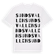 Sundsvallen ordlek t-shirt