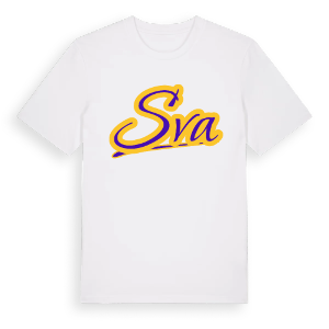 Sva baseball t-shirt – ekologisk bomull t-shirt från Pinshirt