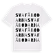 Svafäbodarna ordlek t-shirt
