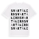 Svartåkern ordlek t-shirt