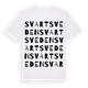Svartsveden ordlek t-shirt