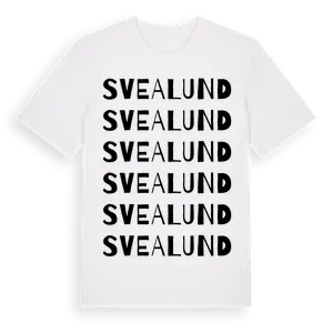 Svealund ordlek t-shirt – ekologisk bomull t-shirt från Pinshirt