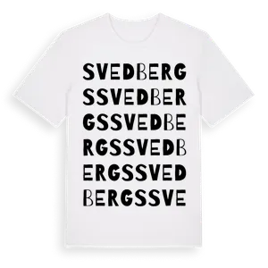 Svedbergs ordlek t-shirt – ekologisk bomull t-shirt från Pinshirt