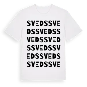 Sveds ordlek t-shirt – ekologisk bomull t-shirt från Pinshirt