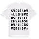 Svedsbovallen ordlek t-shirt