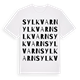 Sylkvarn ordlek t-shirt