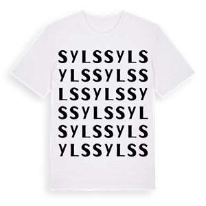 Syls ordlek t-shirt – ekologisk bomull t-shirt från Pinshirt