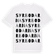 Syrbodarna ordlek t-shirt