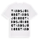 Tandsjöborg ordlek t-shirt