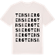 Vintage White t-shirt med Tensberg ordlek t-shirt