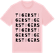 Pink Cotton t-shirt med Tigers ordlek t-shirt