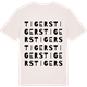 Vintage White t-shirt med Tigers ordlek t-shirt