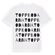 Toppbodarna ordlek t-shirt
