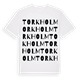 Torkholm ordlek t-shirt
