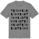 Mid Heather Gray t-shirt med Trämyran ordlek t-shirt