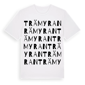 Trämyran ordlek t-shirt – ekologisk bomull t-shirt från Pinshirt