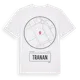 White t-shirt med Tranan t-shirt