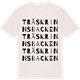 Vintage White t-shirt med Träskrinnsbacken ordlek t-shirt