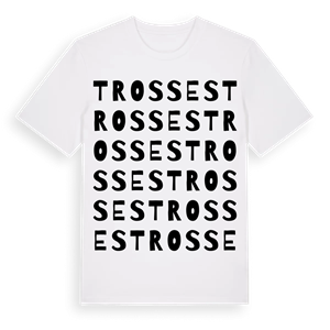 Trosses ordlek t-shirt – ekologisk bomull t-shirt från Pinshirt