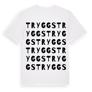 Tryggs ordlek t-shirt – ekologisk bomull t-shirt från Pinshirt