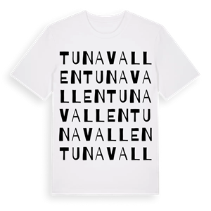 Tunavallen ordlek t-shirt – ekologisk bomull t-shirt från Pinshirt