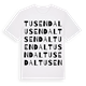 Tusendal ordlek t-shirt