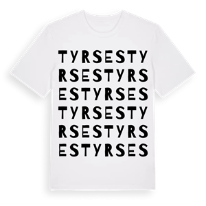 Tyrses ordlek t-shirt – ekologisk bomull t-shirt från Pinshirt