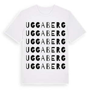 Uggaberg ordlek t-shirt – ekologisk bomull t-shirt från Pinshirt