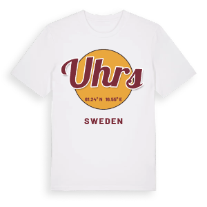 Uhrs cirkel t-shirt – ekologisk bomull t-shirt från Pinshirt