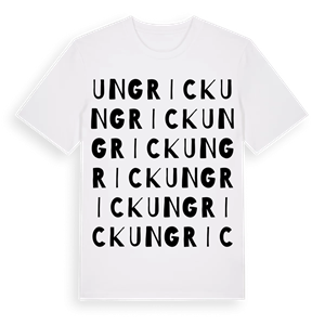 Ungrick ordlek t-shirt – ekologisk bomull t-shirt från Pinshirt