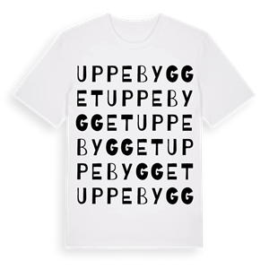 Uppebygget ordlek t-shirt – ekologisk bomull t-shirt från Pinshirt