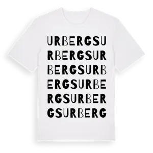 Urbergs ordlek t-shirt – ekologisk bomull t-shirt från Pinshirt