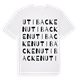 White t-shirt med Utibacken ordlek t-shirt