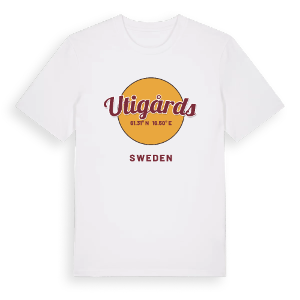Utigårds cirkel t-shirt – ekologisk bomull t-shirt från Pinshirt