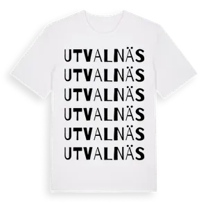 Utvalnäs ordlek t-shirt – ekologisk bomull t-shirt från Pinshirt