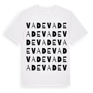 Vade ordlek t-shirt – ekologisk bomull t-shirt från Pinshirt