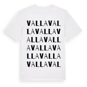 Valla ordlek t-shirt – ekologisk bomull t-shirt från Pinshirt