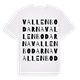 Vallenbodarna ordlek t-shirt
