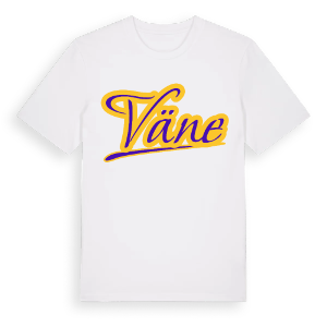 Väne baseball t-shirt – ekologisk bomull t-shirt från Pinshirt