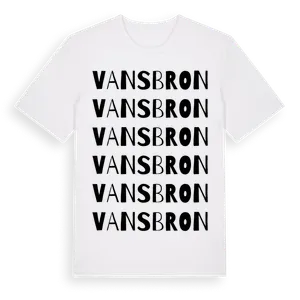 Vansbron ordlek t-shirt – ekologisk bomull t-shirt från Pinshirt
