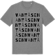 Mid Heather Gray t-shirt med Vantåsen ordlek t-shirt