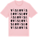 Pink Cotton t-shirt med Våsbo ordlek t-shirt