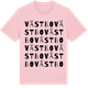 Pink Cotton t-shirt med Västbo ordlek t-shirt